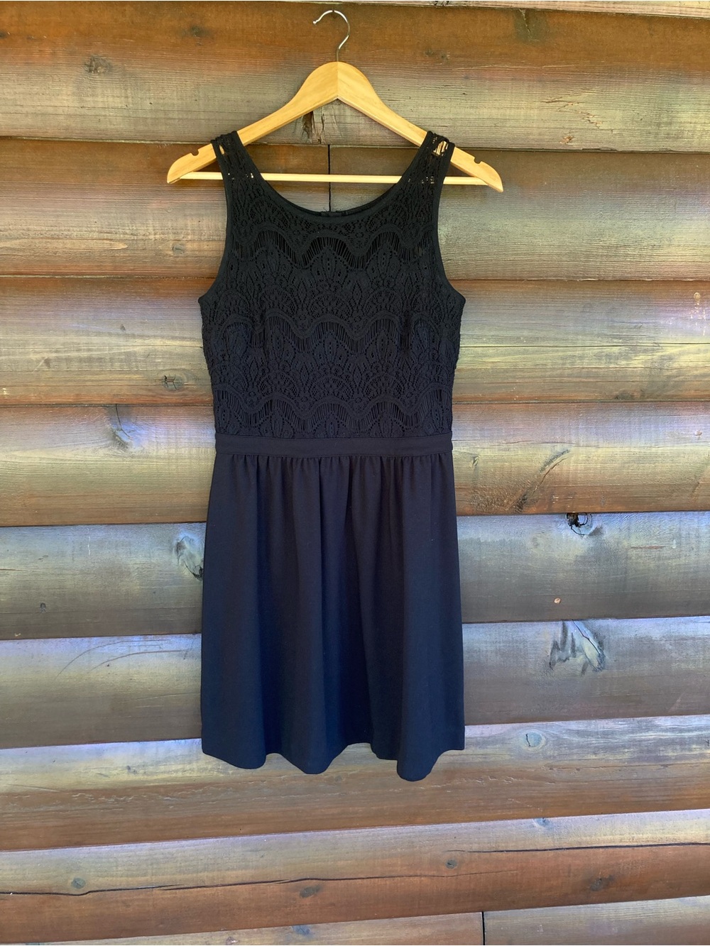 Lilly Pulitzer | Black Lace Mini Dress - Picture 3 of 8